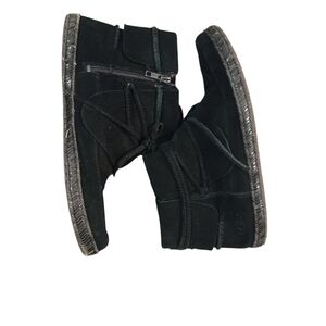 UGG Black Suede Ankle Boots Women’s Size 10 / EU 41